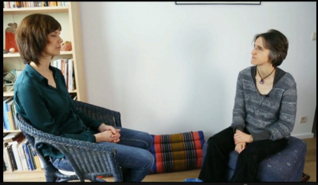 Trainer Giveing a focusing Session